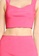 MISSGUIDED pink Rib Sweetheart Top And Skirt Co Ord 44BFEAAD441BD1GS_3