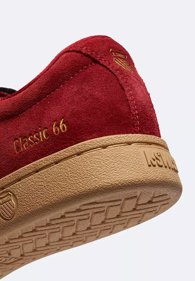 WOMEN'S NEW CLASSIC 66 LEATHER SNEAKERS