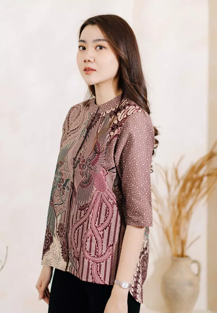 My Aksa Batik Wanita Blouse Erbertha Erbert