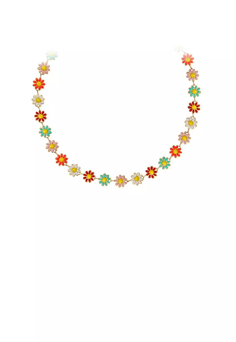 Bottega veneta daisy chain necklace top
