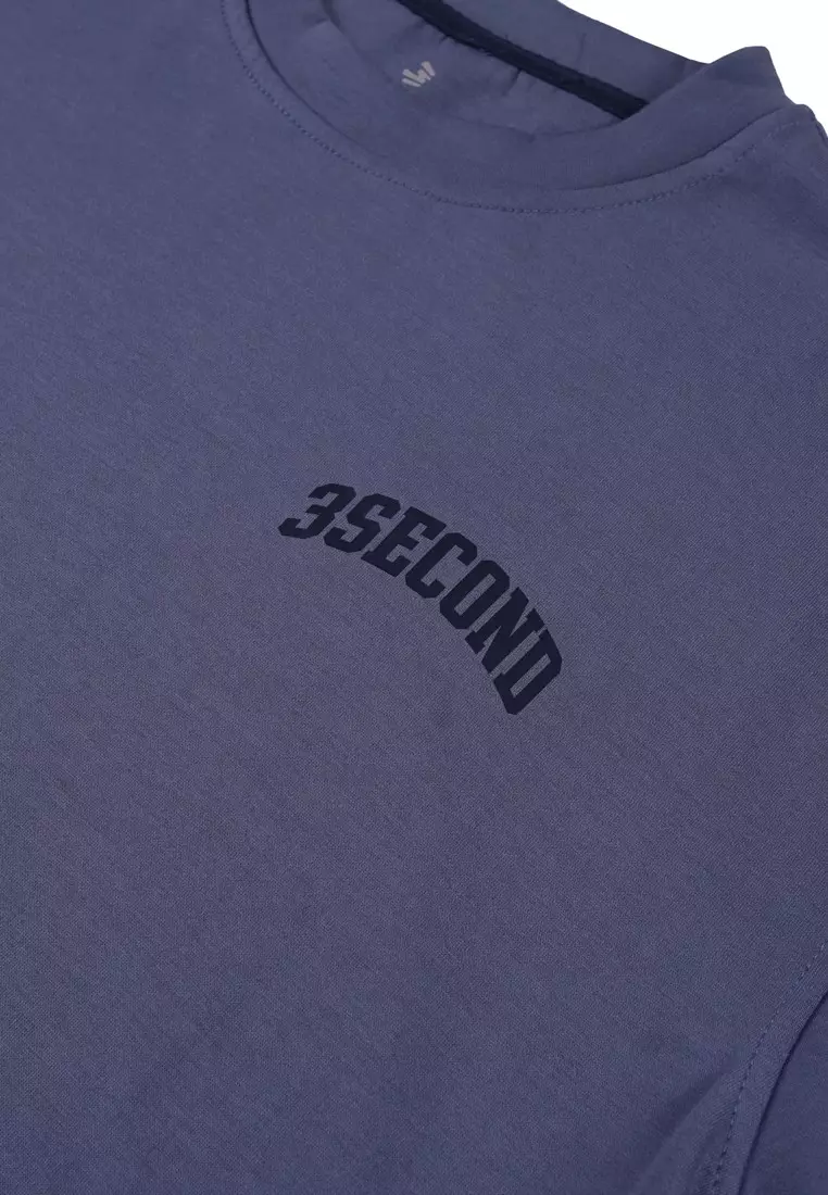 3Second Men's Jacket Sweater Crewneck Oversized Fit Sweety OL-C100924