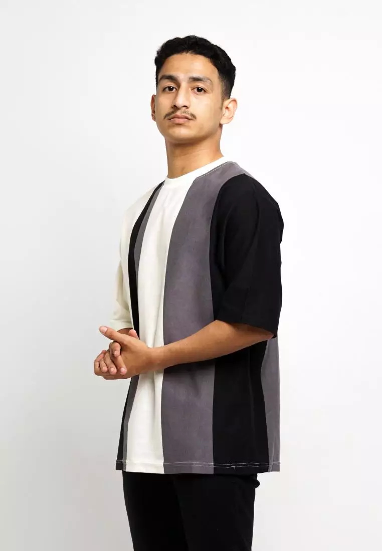 MATSUDA Kaos Oversize 20s Stripe Heavyweight Mutsu