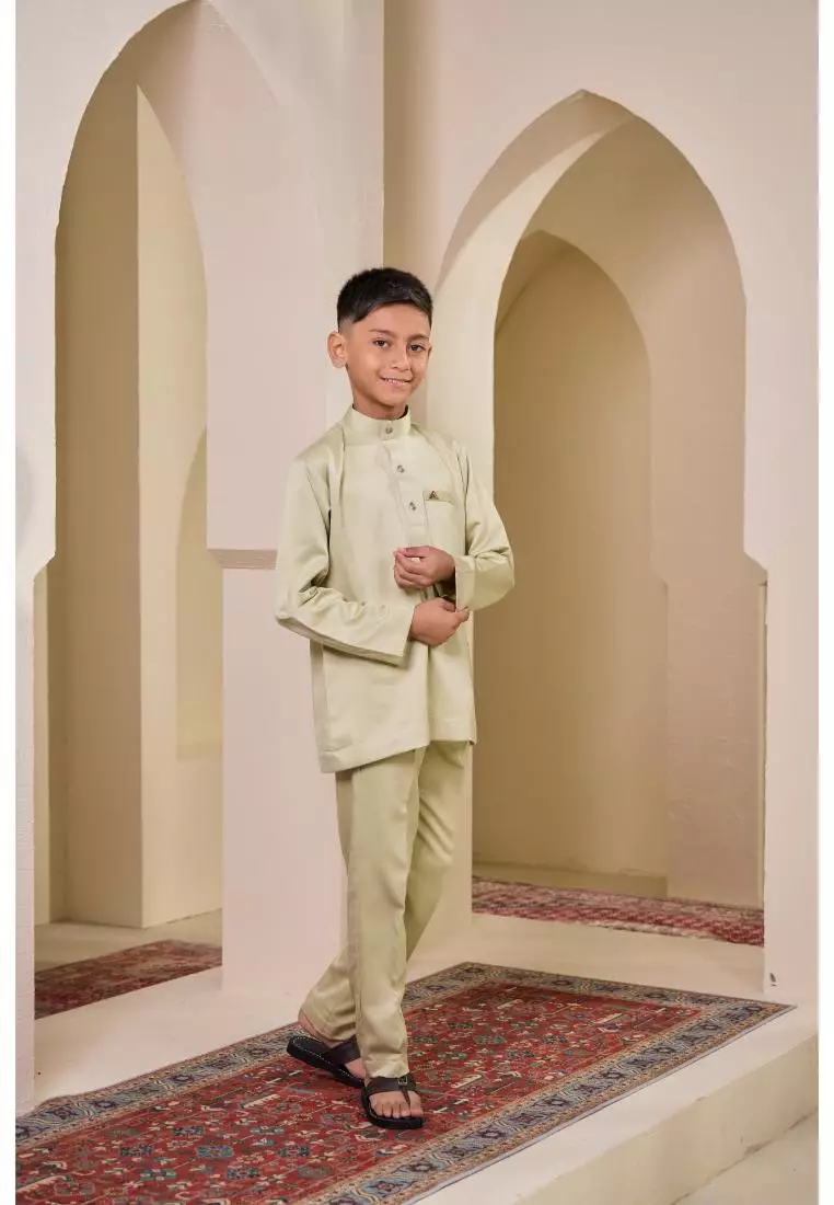 Baju Melayu Moden Putra For Kids