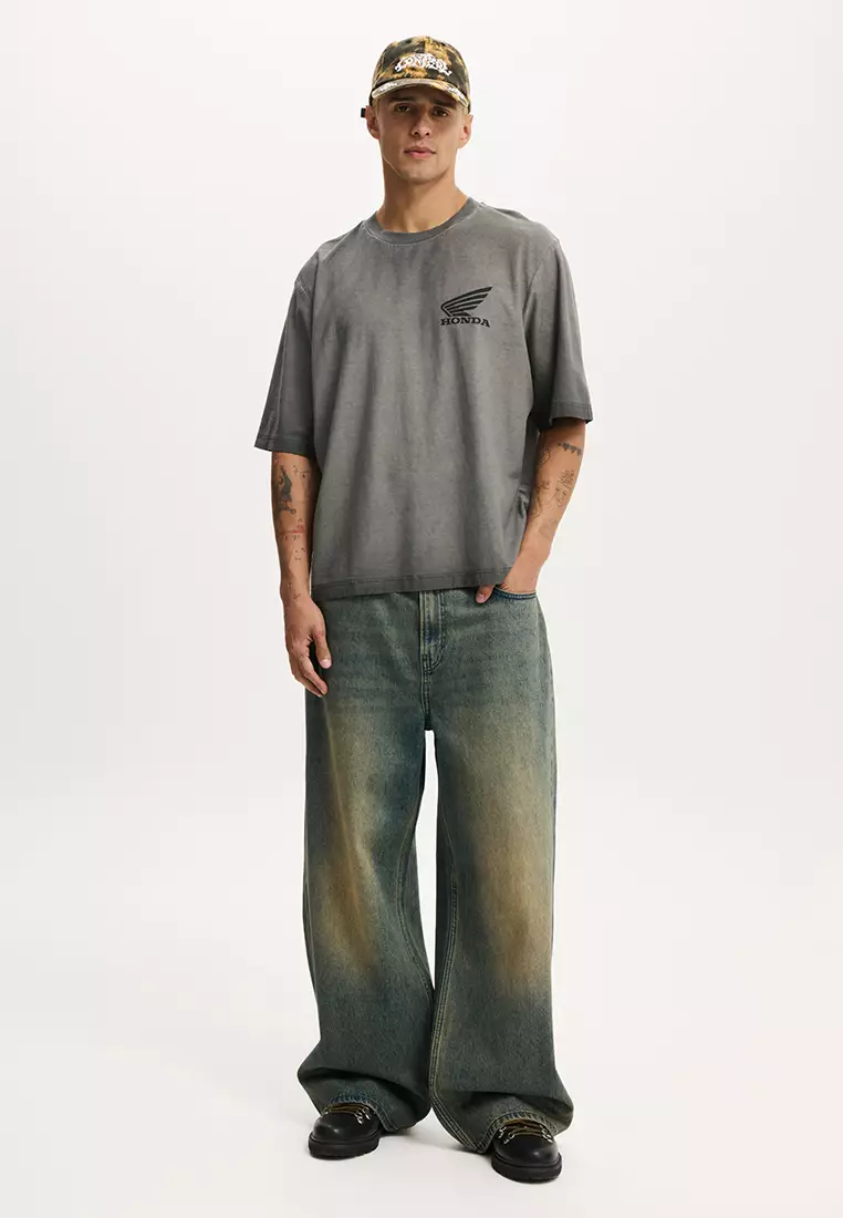 Cropped Fit Honda x JT Racing T-Shirt