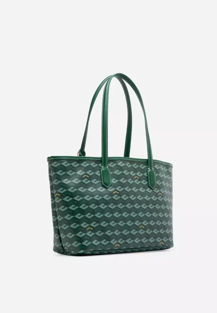 Russo Medium Tote Bag Green