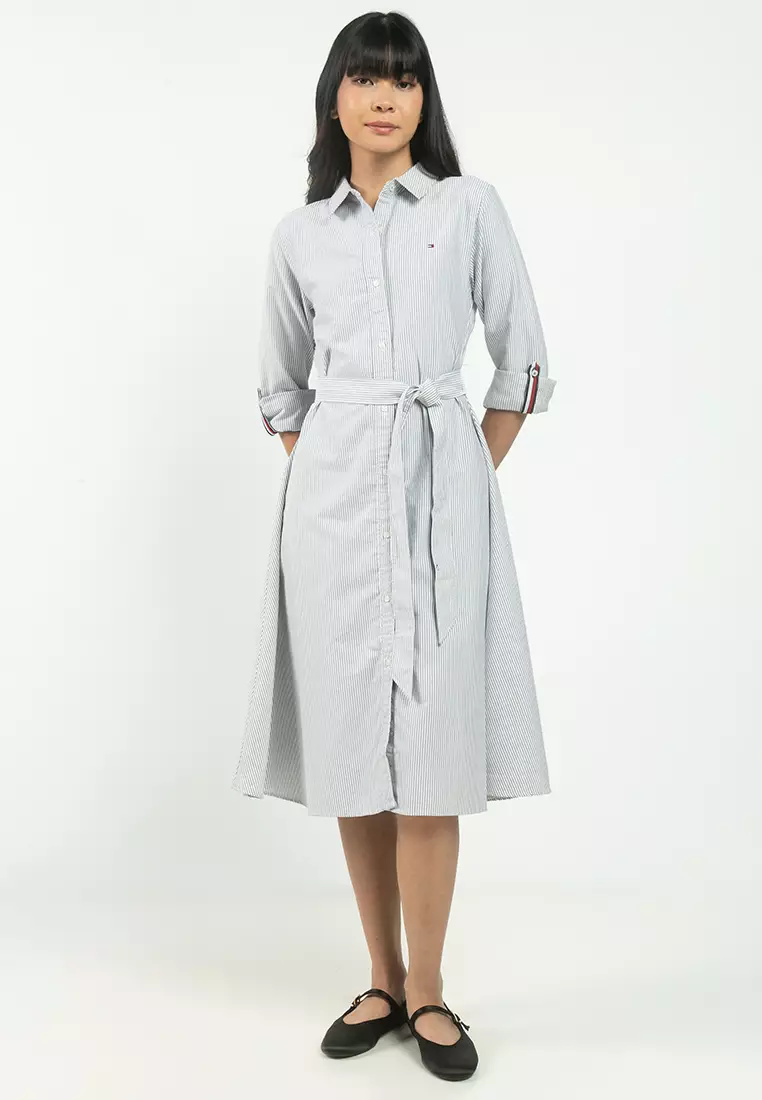 Buy Tommy Hilfiger Asia Fit Oxford Dress - Tommy Mainline 2026 Online |  ZALORA