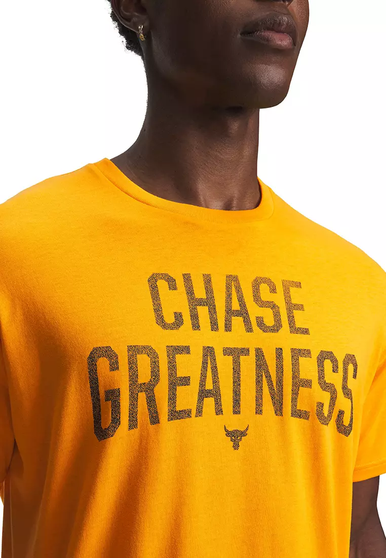 Project Rock Greatness Men's Short Sleeves T-Shirt