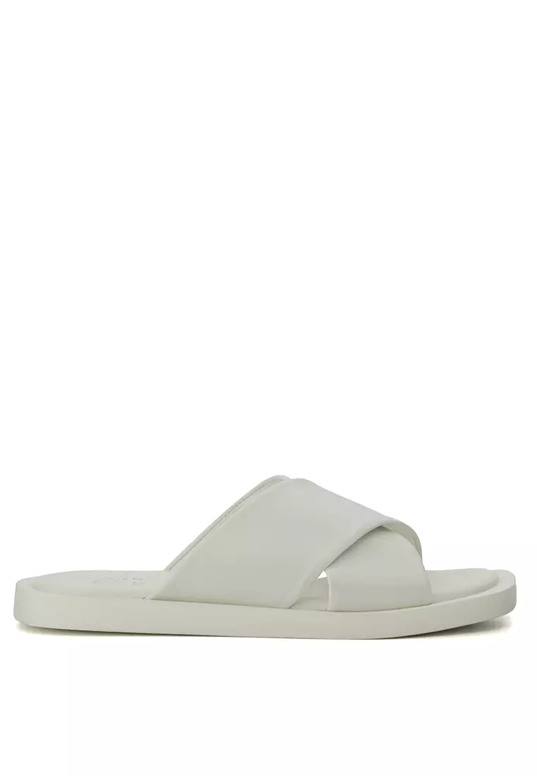 Dune leather online sandals