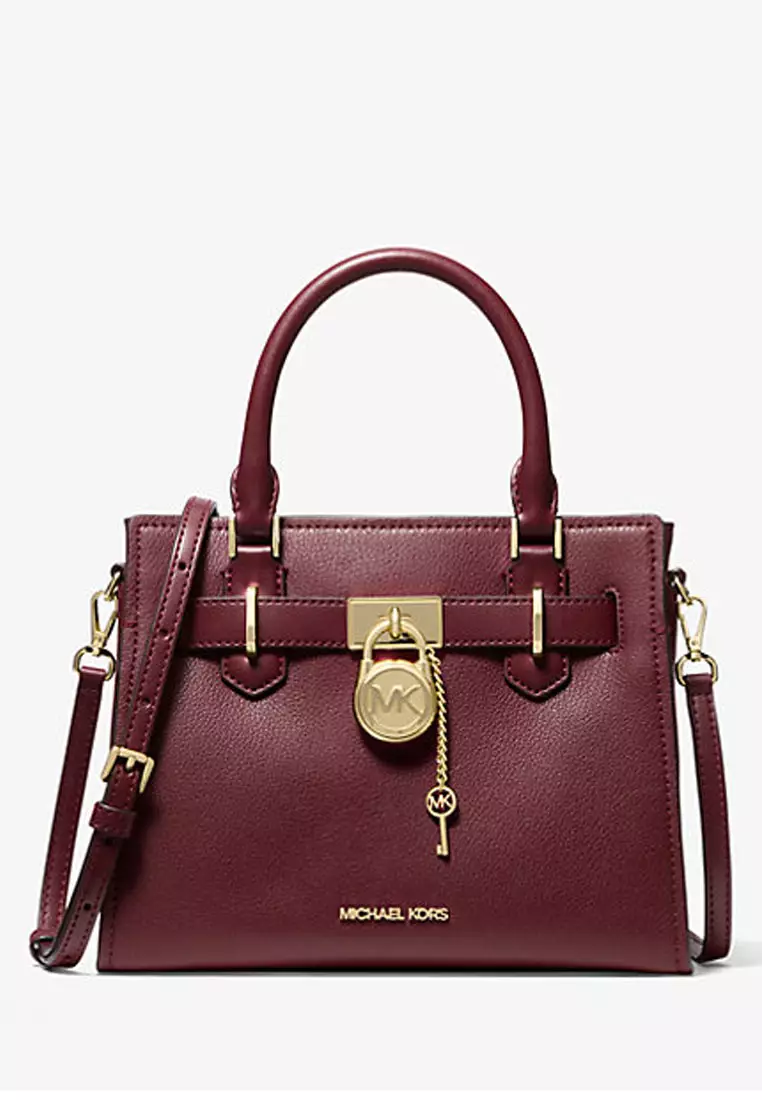 Michael kors hamilton satchel small top