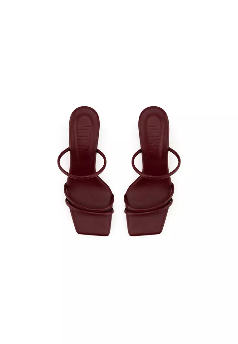 CLOUDFOAM STRAPPY BLOCK HEEL SLIDE