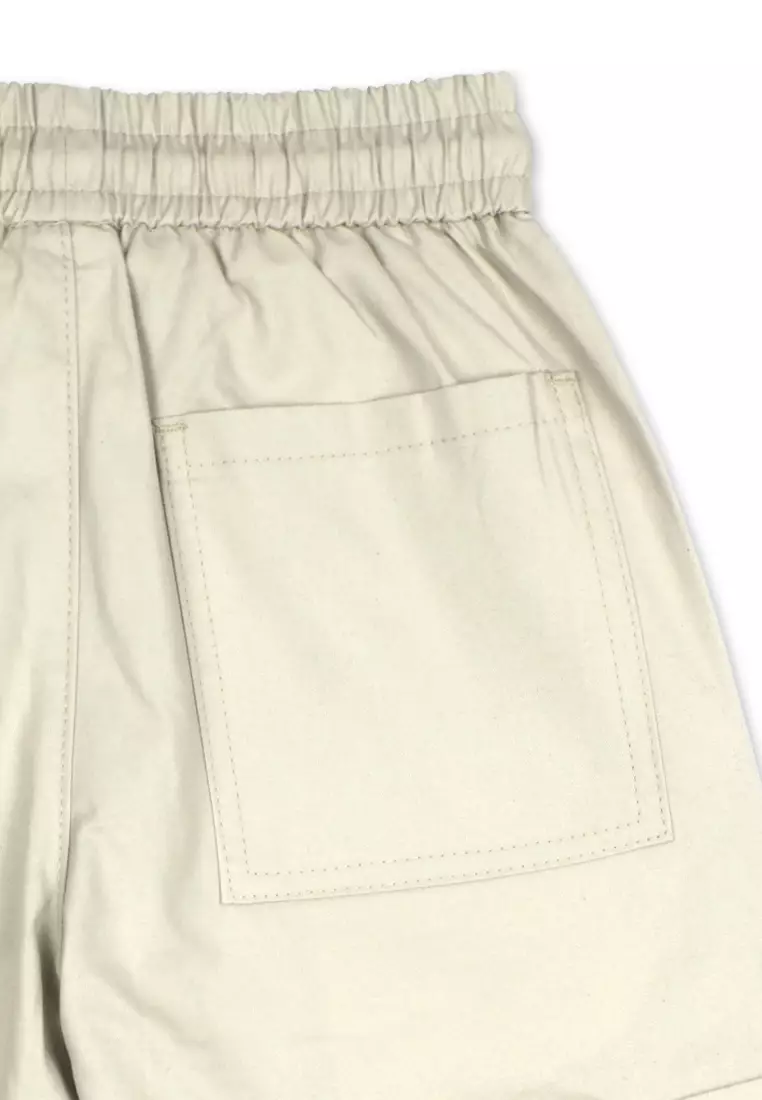 Boys Twill Cargo Jogger Pants 