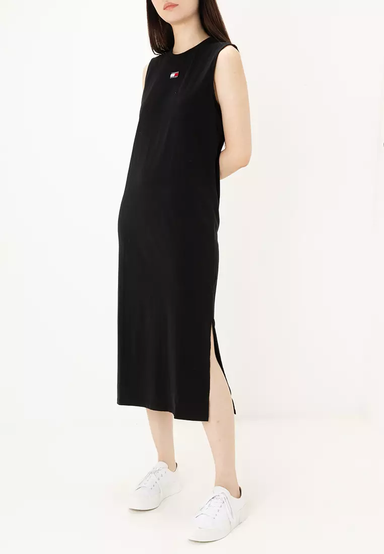 Tommy hilfiger black dress discount
