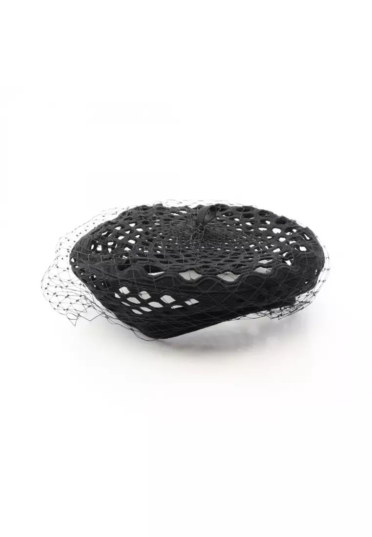 Christian Dior Pre-Loved Christian Dior DIOR ARTY Lace beret 