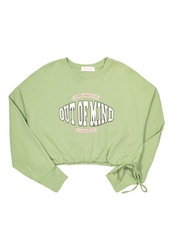 DRUM green Out Of Mind Jumper- Green B7C25AA7F42D23GS_1