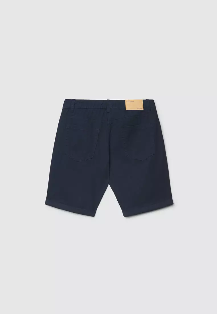 Men's 5-Pocket Cuffed Shorts