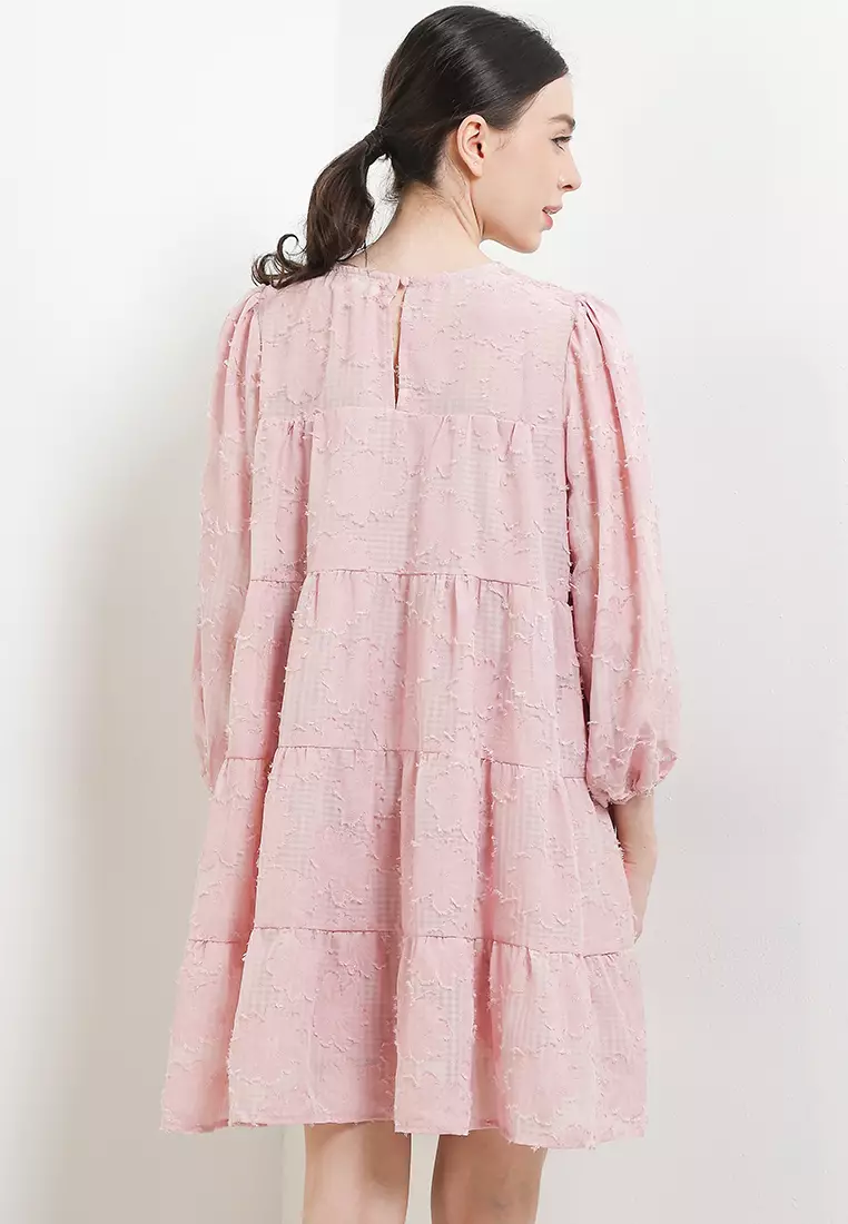 Furry Jacq Tier Dress