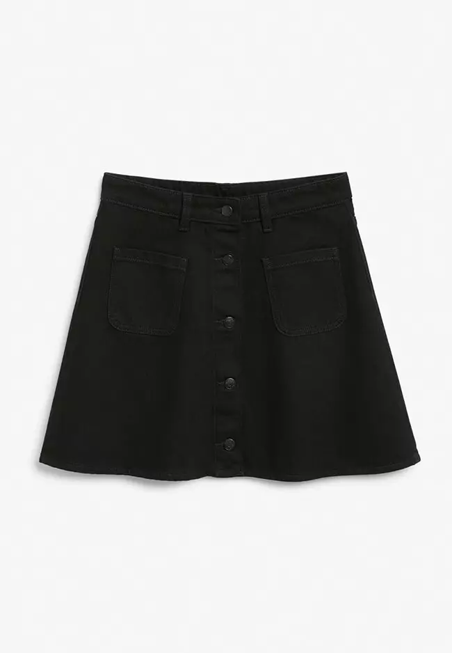 Buy Monki A-Line Mini Skirt Online | ZALORA Malaysia