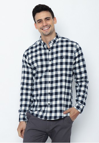Jual 17seven Original 17seven Kemeja Flanel Pria 0119 Victor Original Zalora Indonesia