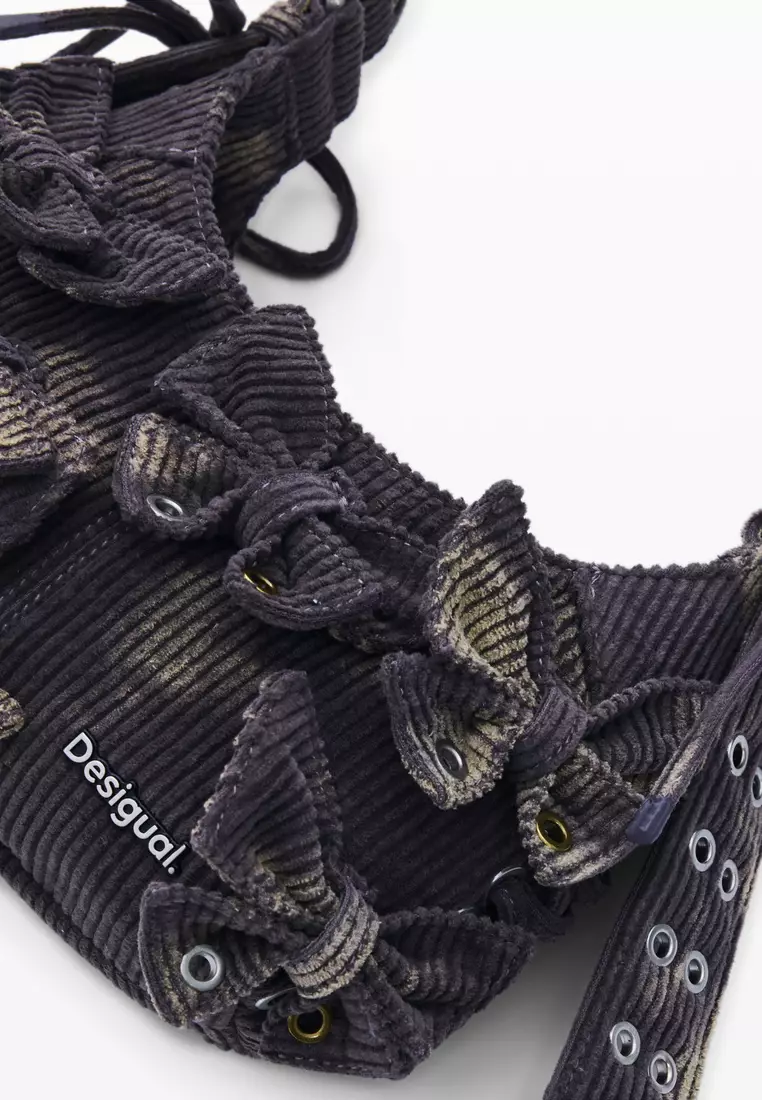 Medium cotton bag with bows