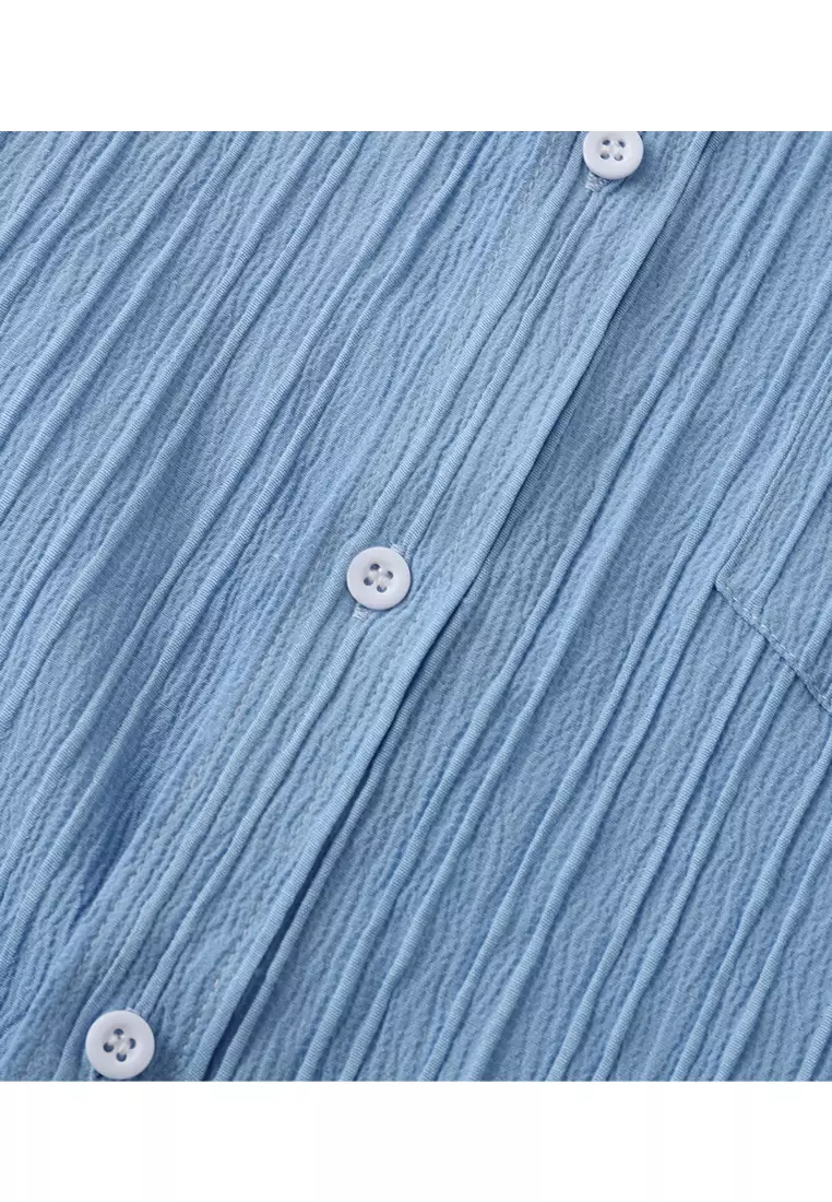 Turn-down Collar Striped Shirt YL-A90