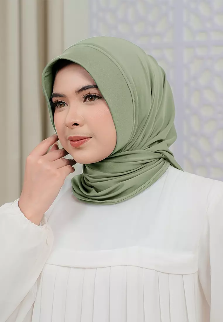 HIJAB INSTAN SOFTPAD AMEENA - BASIL