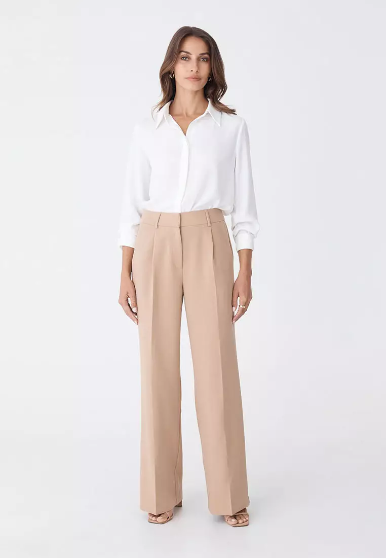 Kevin Relax Fit Crepe Shirt