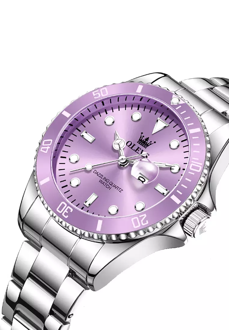 欧利时 Lovora 女士钢带腕表