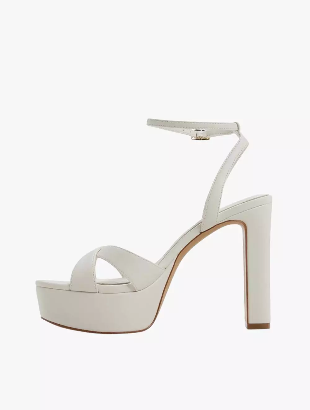 Aldo Rosine Women's Heeled Sandals - White/Bone