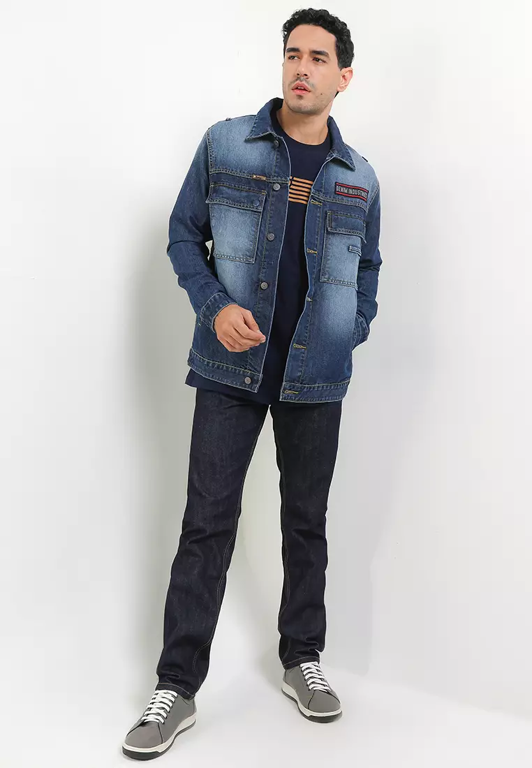 Cotton Denim Jacket MJF188
