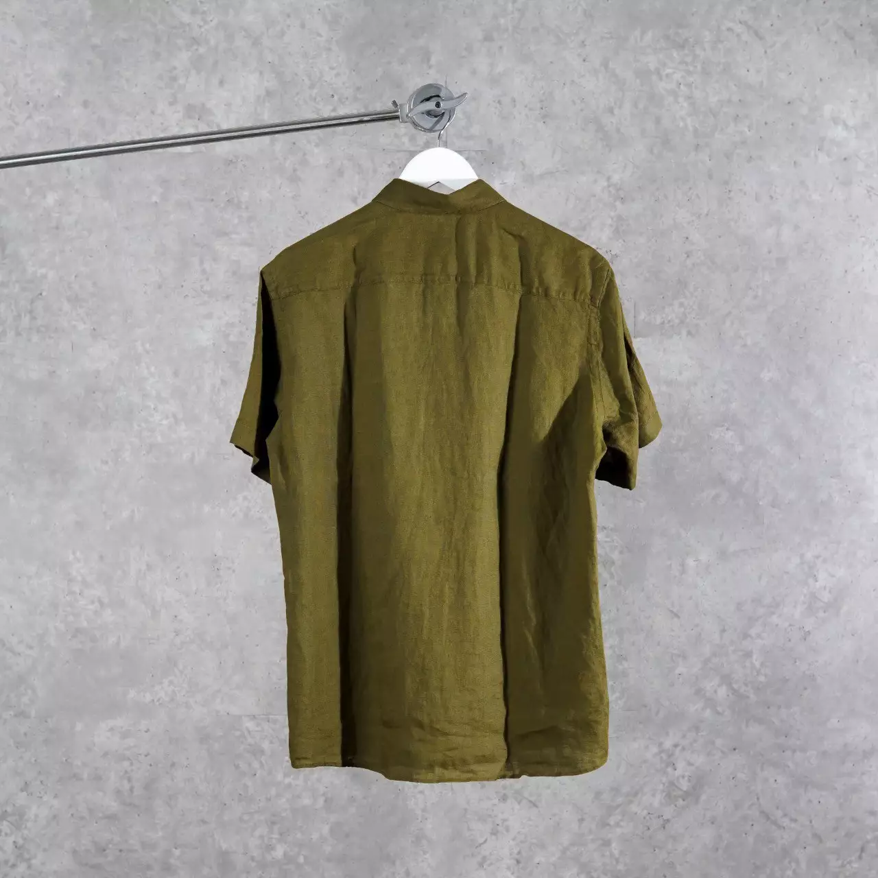 Kemeja HUGO BOSS ROAN DARK OLIVE SHIRT 100% ORIGINAL