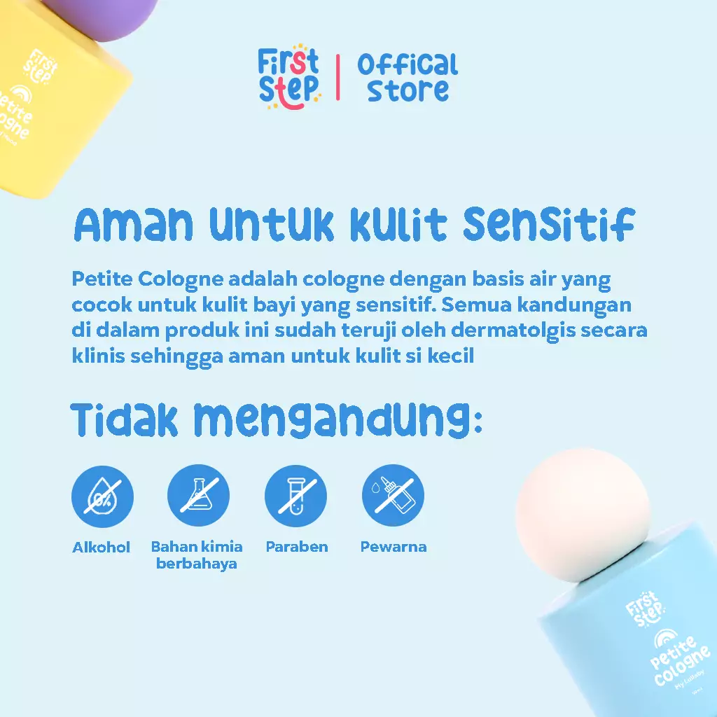 First Step Petite Cologne Playground Mood 50 ml
