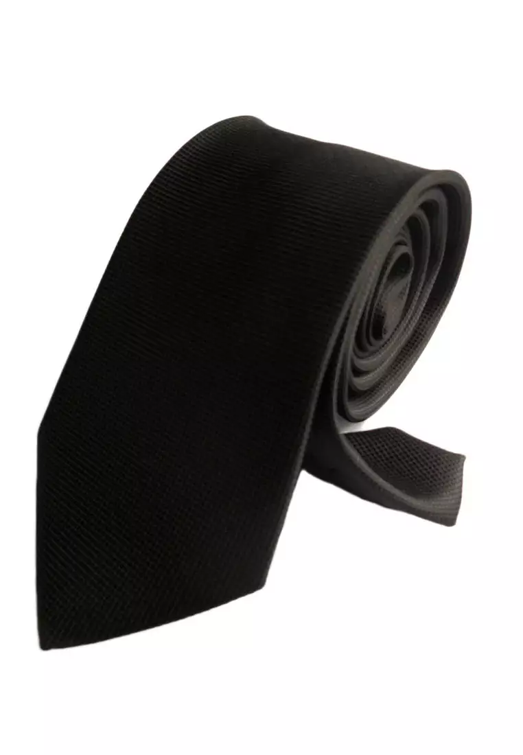 Three Piece Microcheck Necktie Combo 3