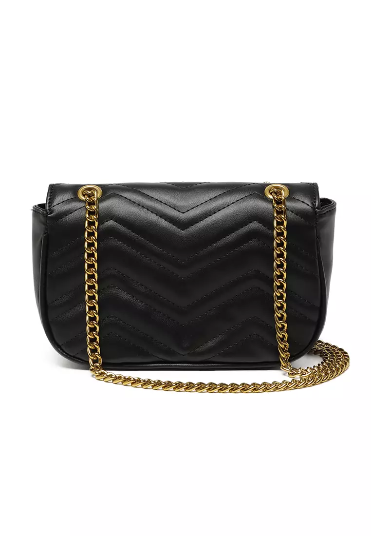 GYKACO CILLA Black - Tas Selempang Wanita - Fashion Sling bag (Import)