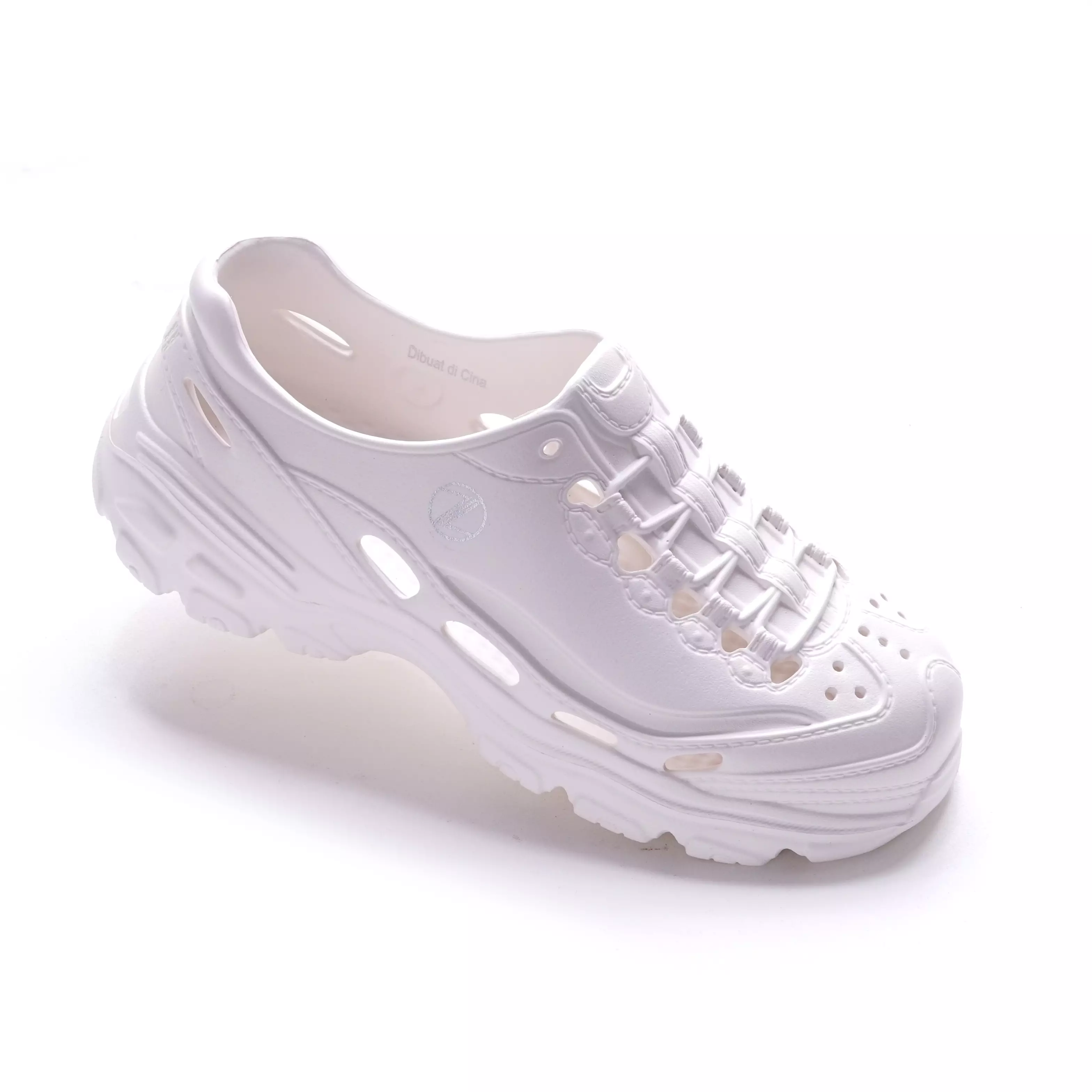 ZANDILAC - SANDAL WANITA DEWASA CH230169WD FULL KARET - PUTIH