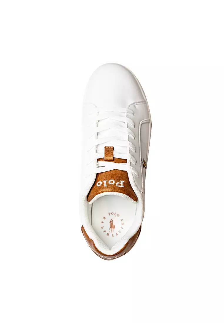 Heritage Court III Sneaker- White/Tan (590100)