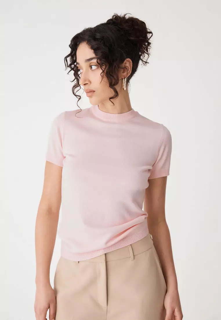 Catherine Short Sleeve Knit