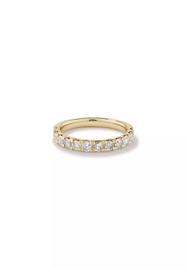 Wedding rings gold hotsell set