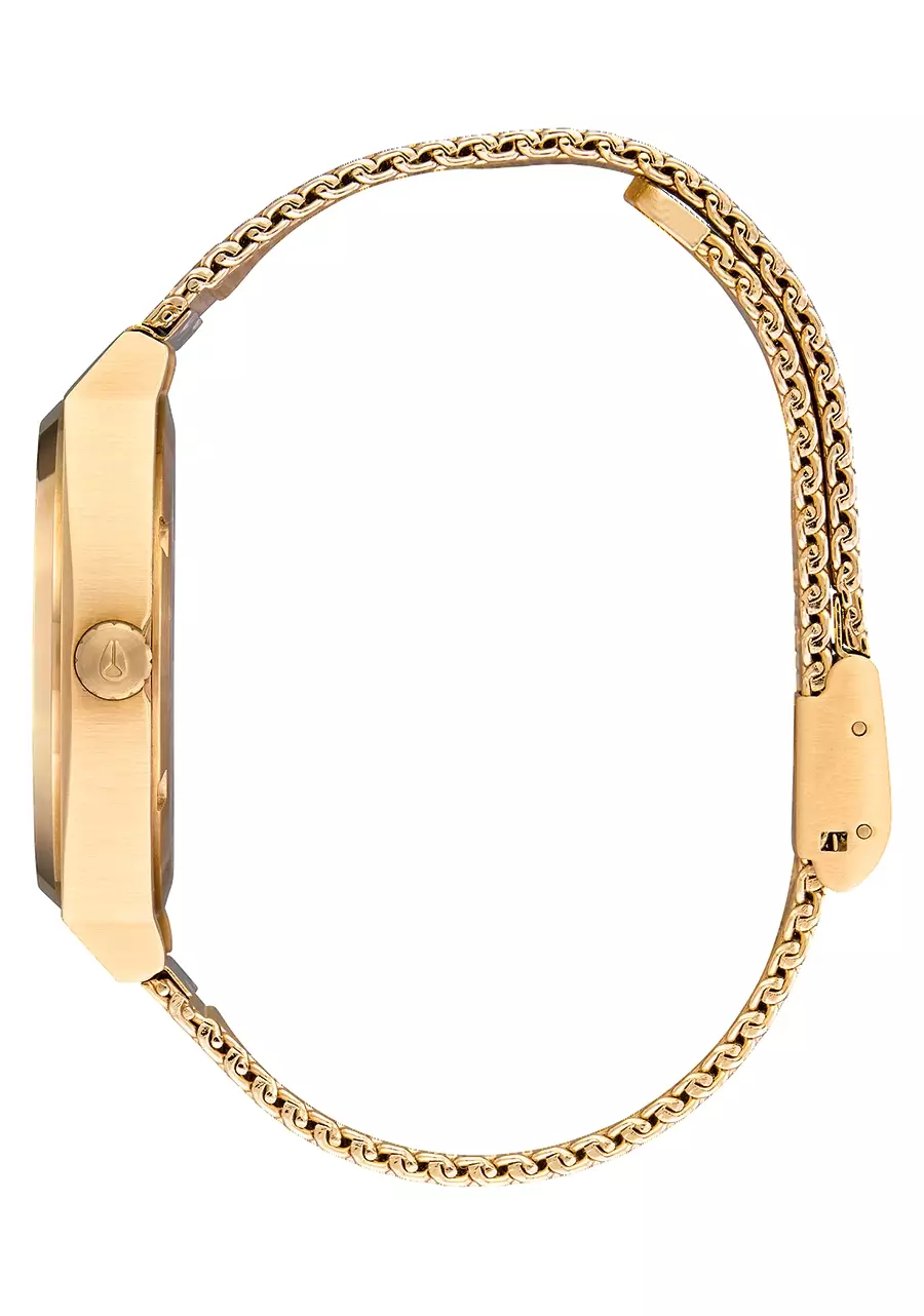 TIME TELLER MILANESE ALL GOLD