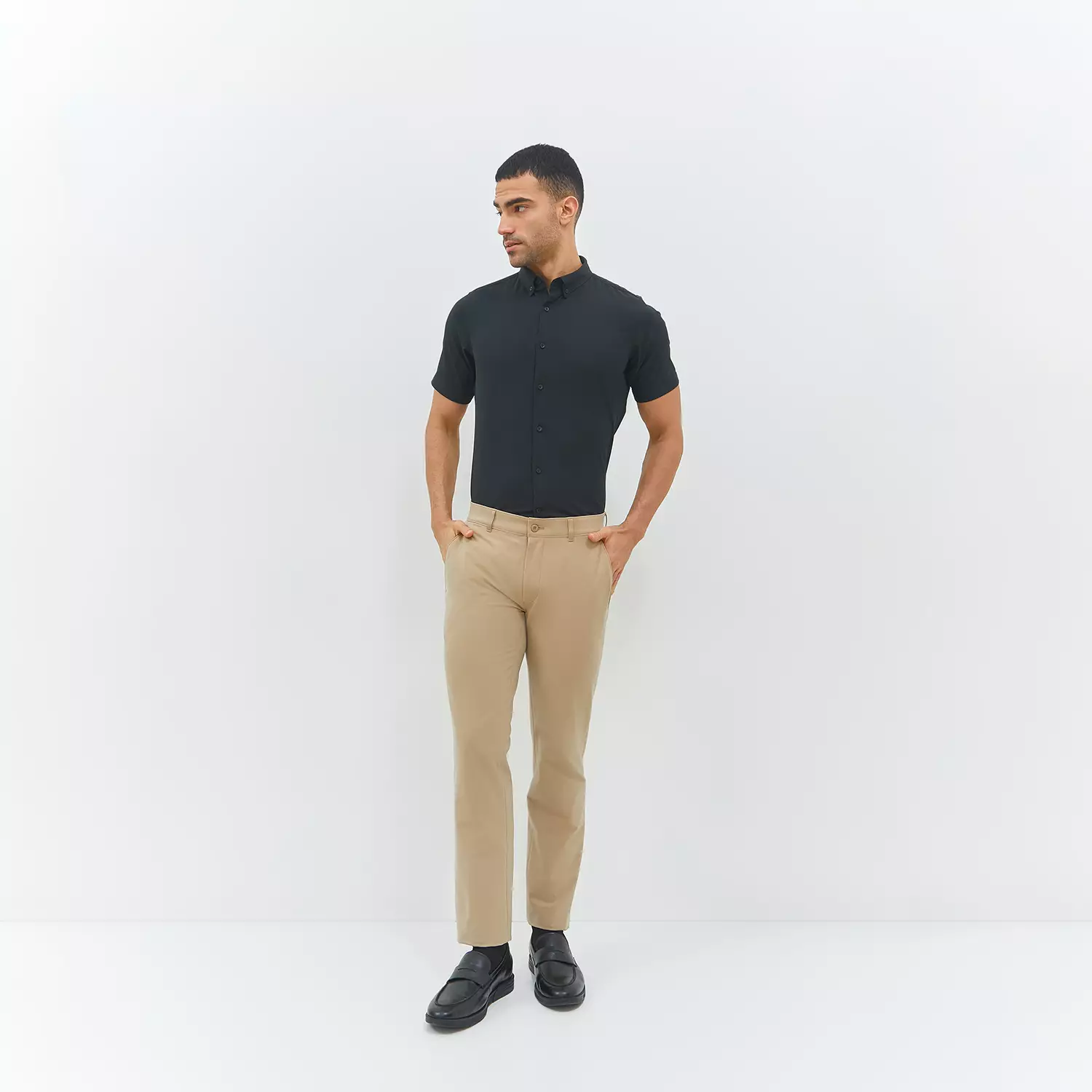 Jobb Kenzio Celana Panjang Comport Fit Beige Warna Beige