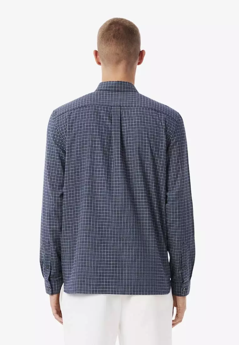 Regular Fit Plaid Flannel Shirt