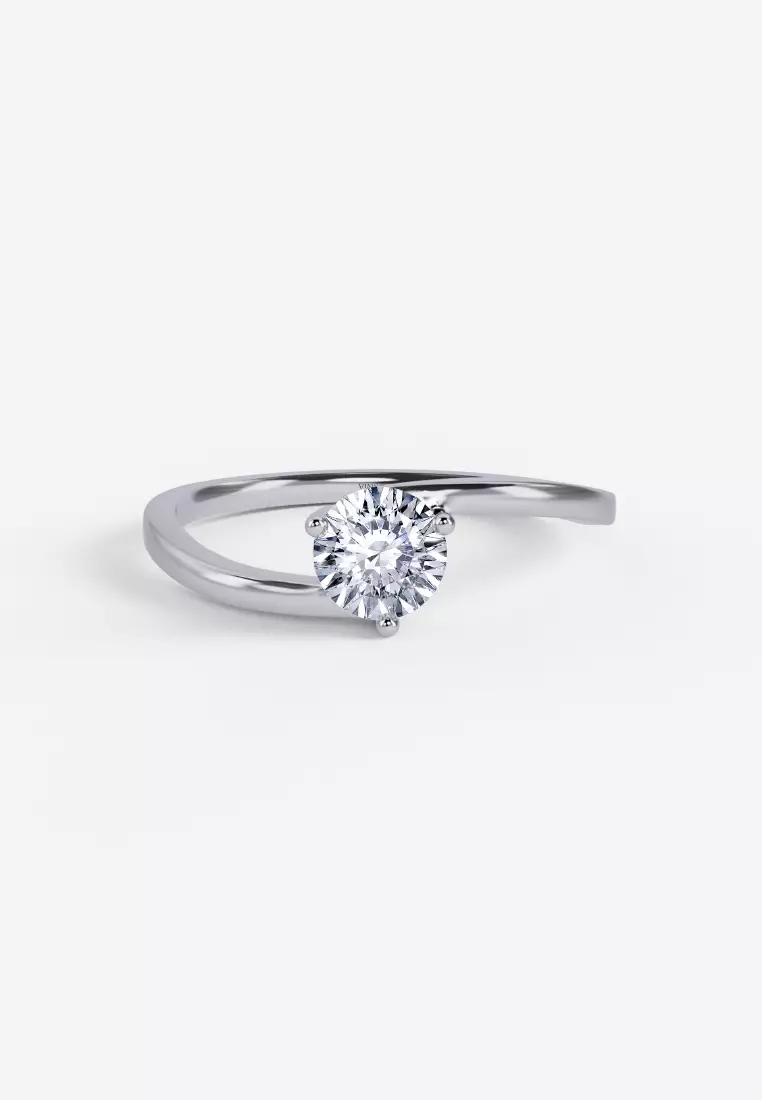 Vinstella Timeless Treasure Engagement Ring (16 H&A)