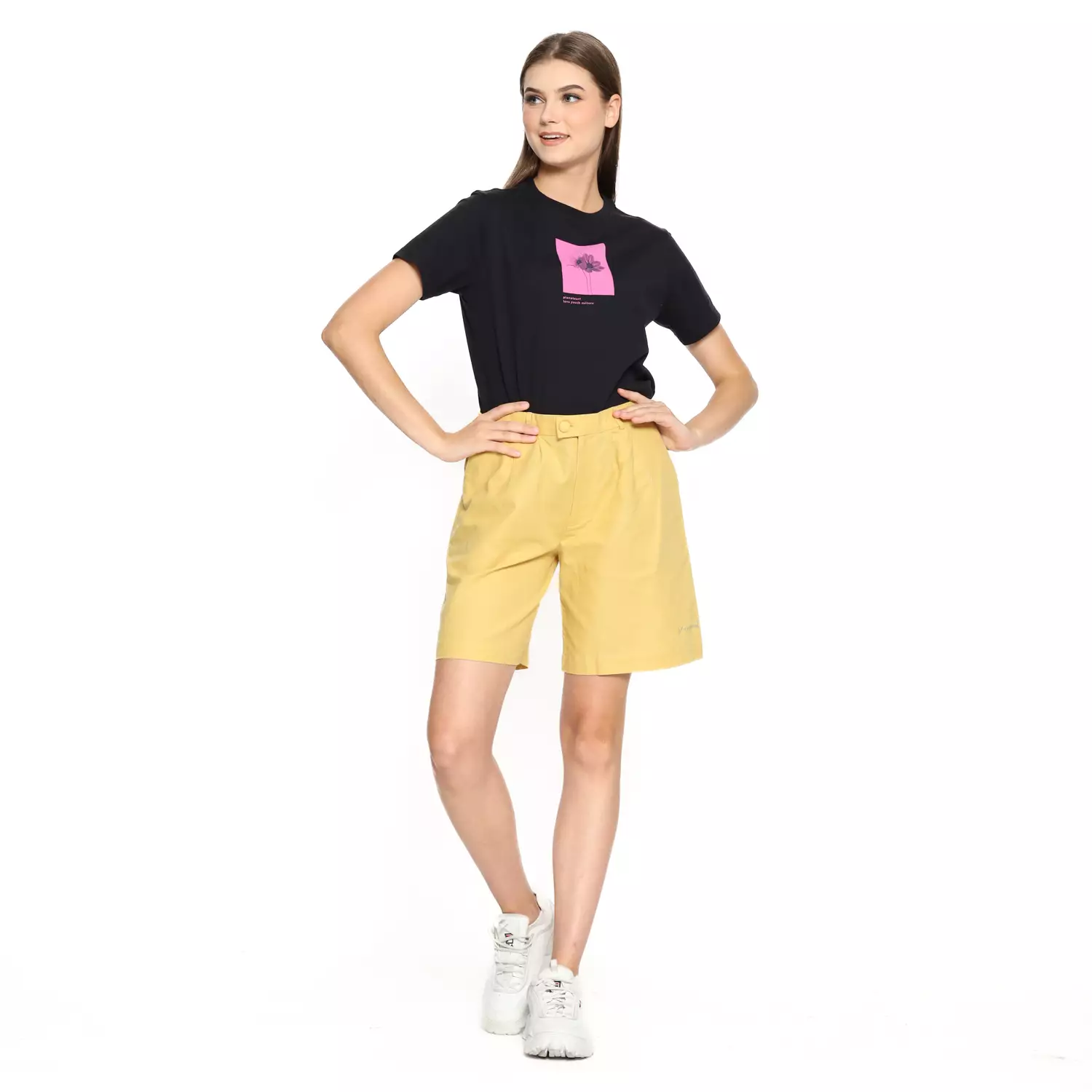 Planet Surf Clothing Celana Pendek Wanita Kenny Ladies Walkshort Fabric 231B Planet Surf