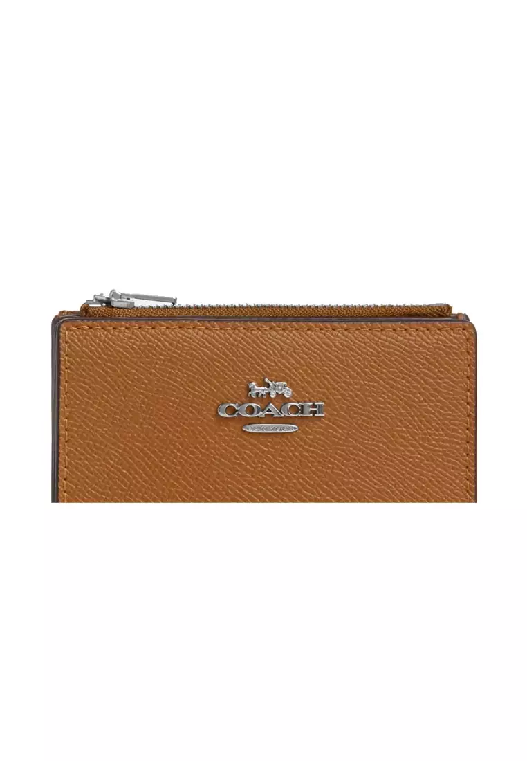 Coach Bifold Wallet In Light Sadle CR983