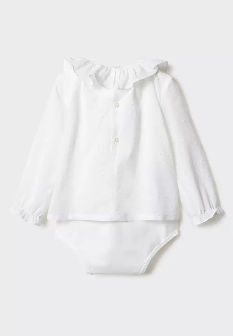 Buy MANGO BABY Double BabyCollar Shirt Online ZALORA Malaysia