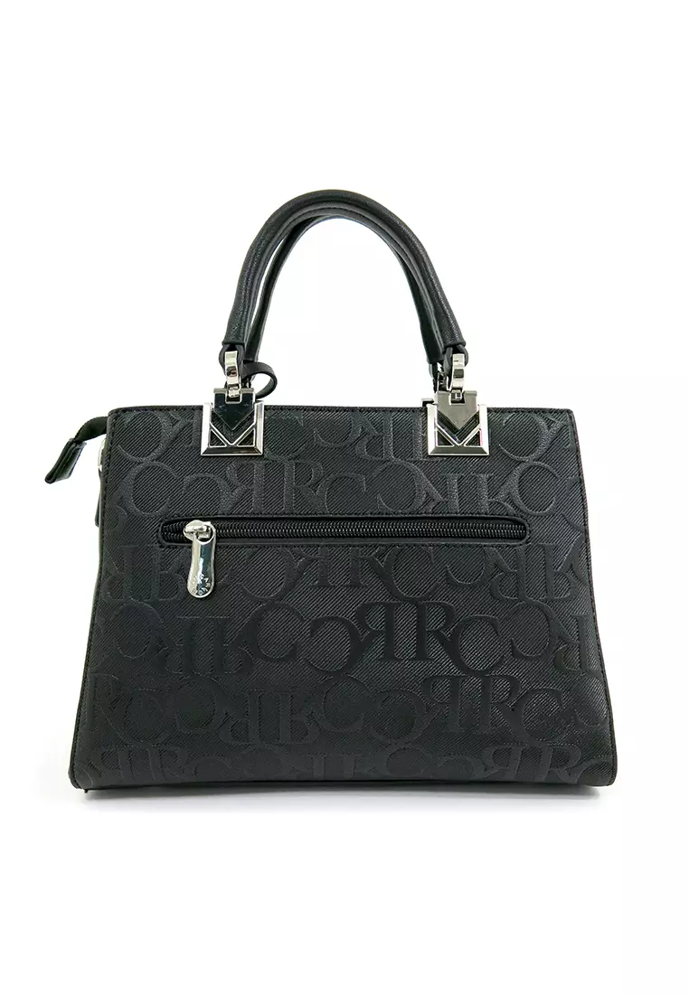 Black My Cool Bag Monogrammed Cross Body