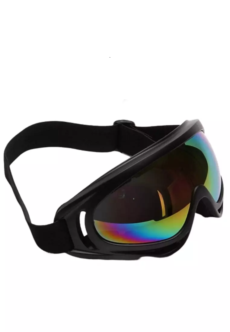 Ells Kacamata Goggles Ski UV400 Tough Design Lens Material  Polycarbonate ORIGINAL - Multicolor