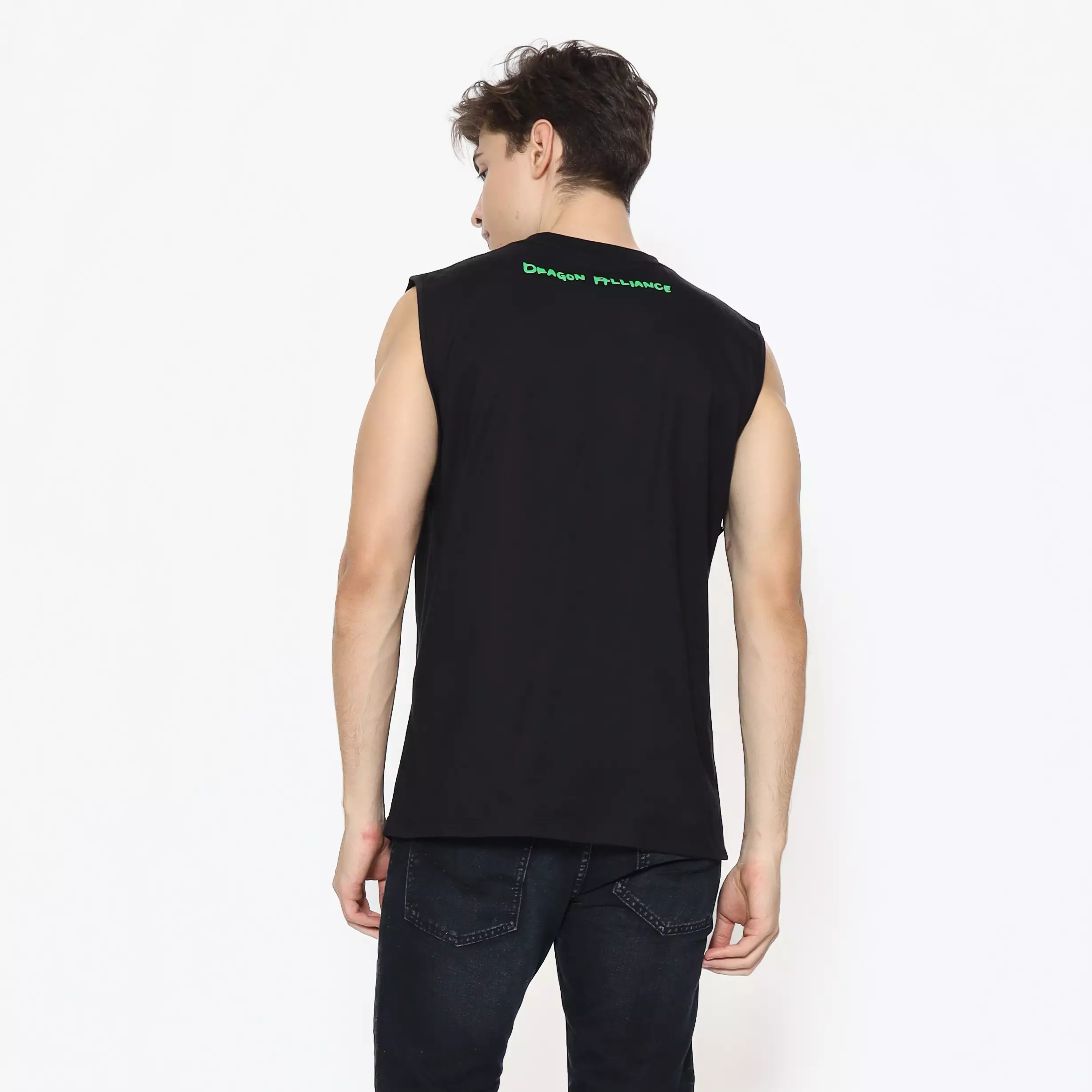 Dragon Kaos Singlet Pria Ditchin Men Muscle Tee Planet Surf