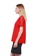 Nicole Exclusives red Nicole Exclusives- Round Neckline Blouse With Lace Trim Detail 54A7FAA38CD07EGS_4