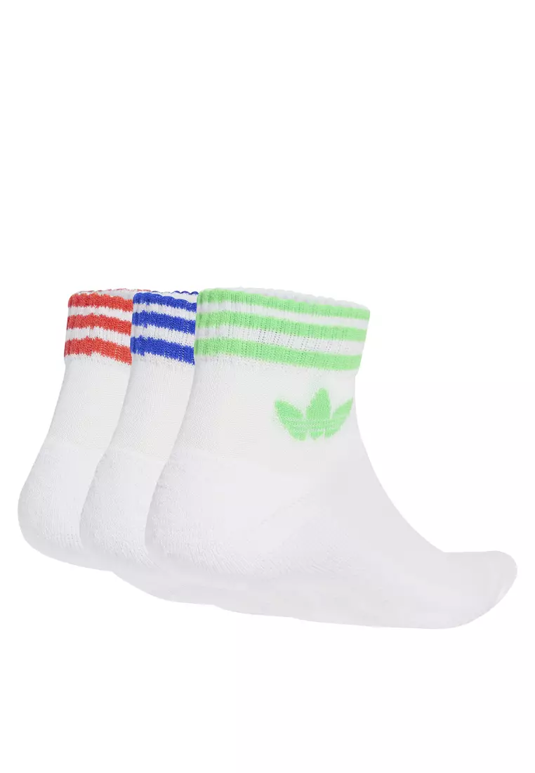 3-Stripes Ankle Socks 3 Pairs