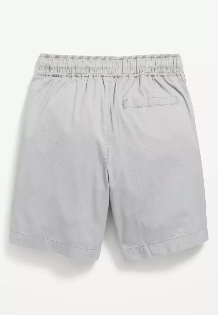 Twill Non-Stretch Jogger Shorts for Boys